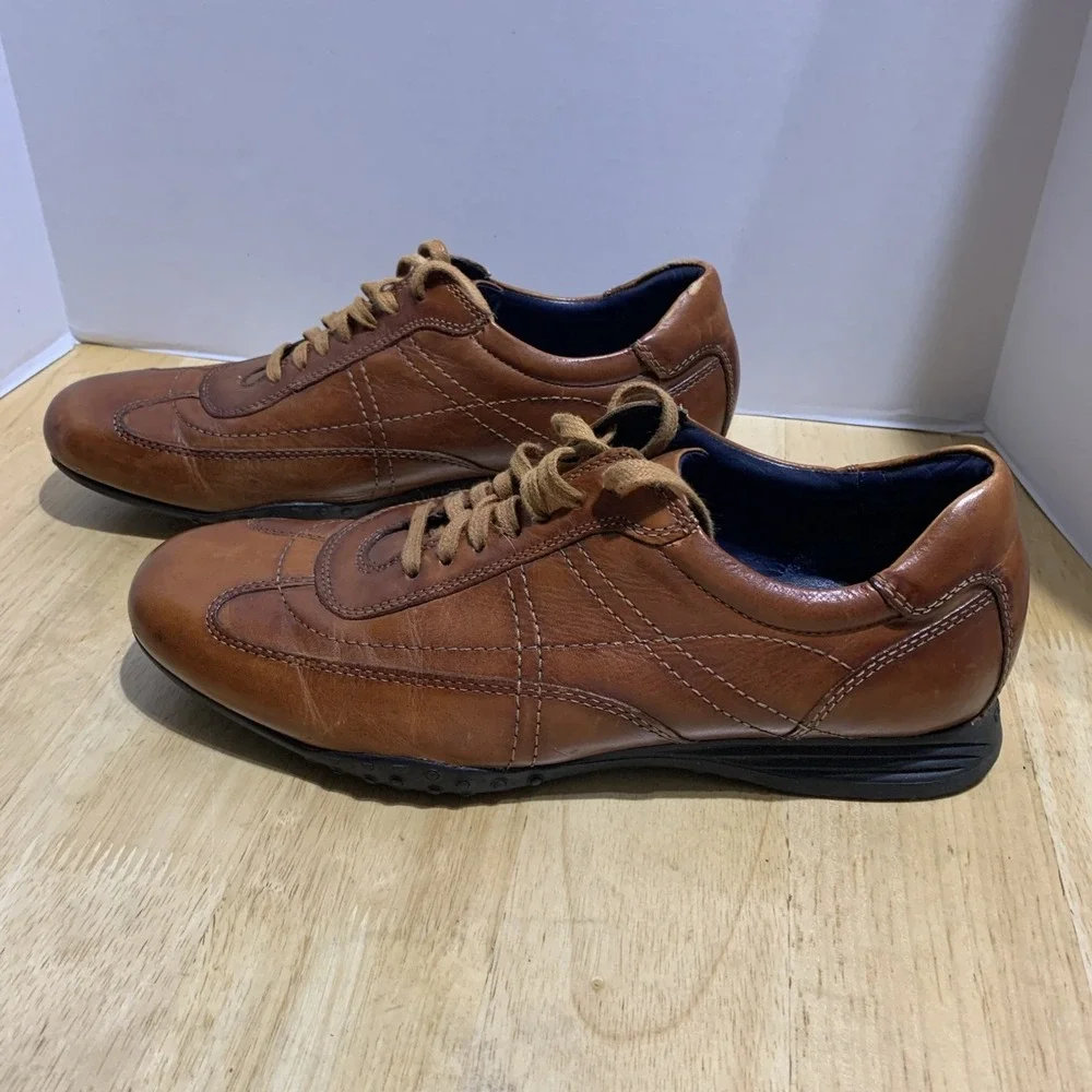 Cole Haan Zerogrand Mens‎ Size 11M Brown Wingtip Oxford Stitchlite Shoes C20702